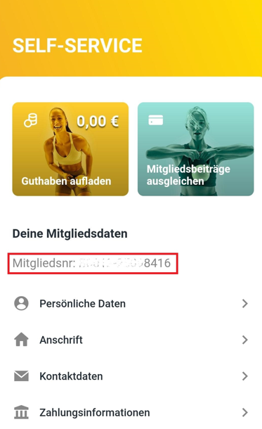 Wo Finde Ich Meine Mitgliedsnummer McFIT